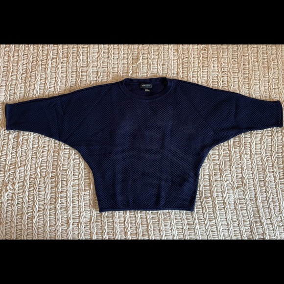 Club Monaco Navy Blue Sweater Size XS - Picture 2 of 2